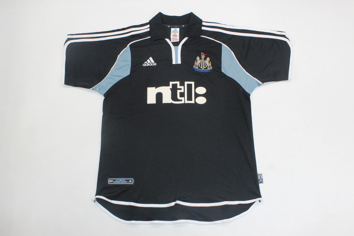 AAA Quality Newcastle 00/01 Away Black Soccer Jersey